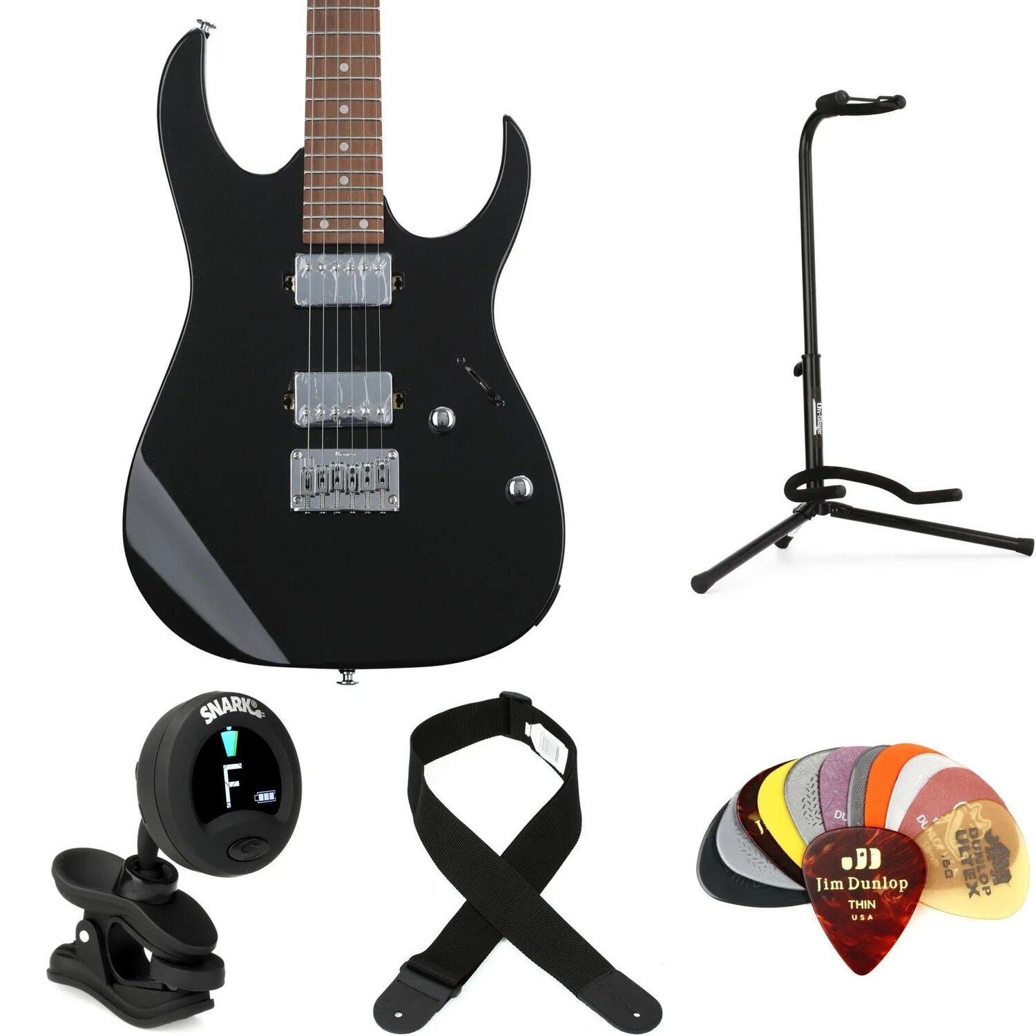 

Комплект предметов для электрогитары Ibanez GIO GRG121SP — Black Night