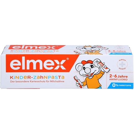 цена Детская зубная паста 50мл, Elmex