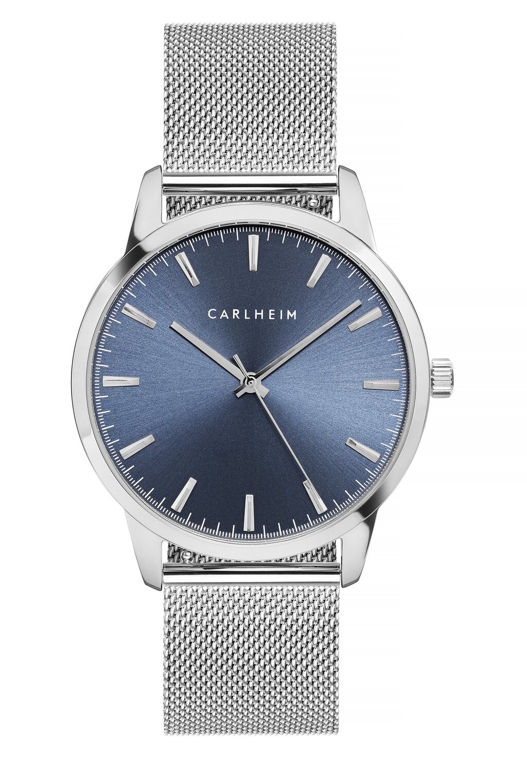 

Часы Carlheim, серебро/синий