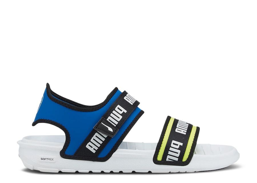 

Кроссовки Puma Wmns Softride Slide 'Wordmark - White Royal', белый