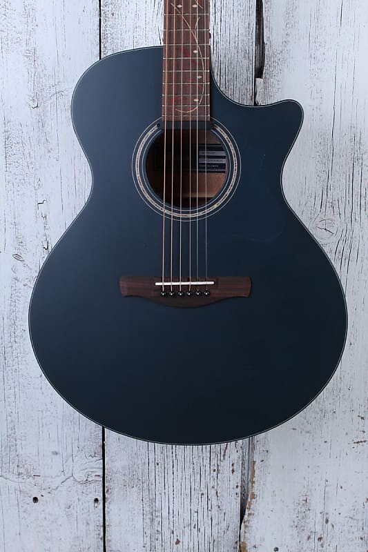 

Акустическая гитара Ibanez AE275 Acoustic Electric Guitar Solid Spruce Top Dark Tide Blue Flat