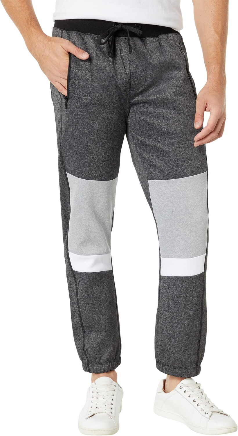 

Джоггеры с цветными блоками Karl Lagerfeld Paris, цвет Black/White/Grey