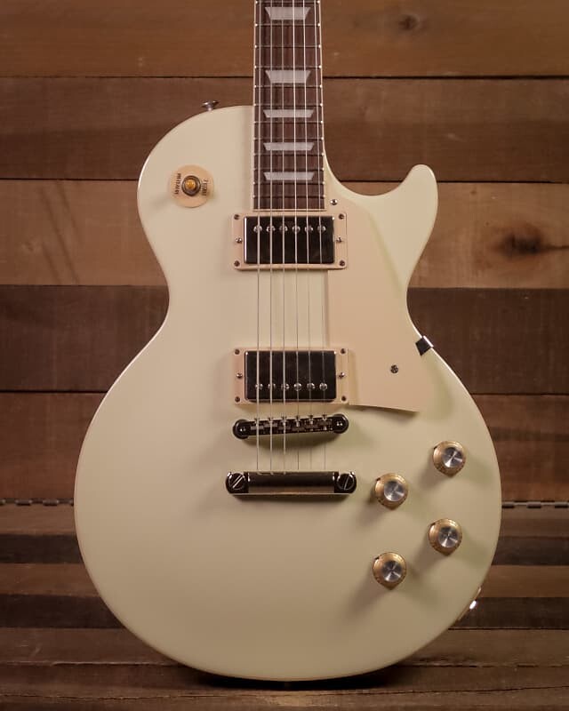 

Электрогитара Gibson Les Paul Standard 60s Plain Top, Classic White Top