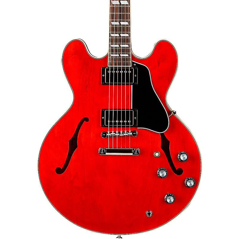 

Электрогитара Gibson ES-345 Semi-Hollow Electric Guitar Sixties Cherry