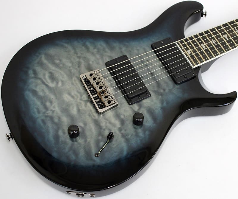цена Электрогитара 2023 PRS SE Mark Holcomb SVN 7-String Electric Guitar, Holcomb Blue Burst