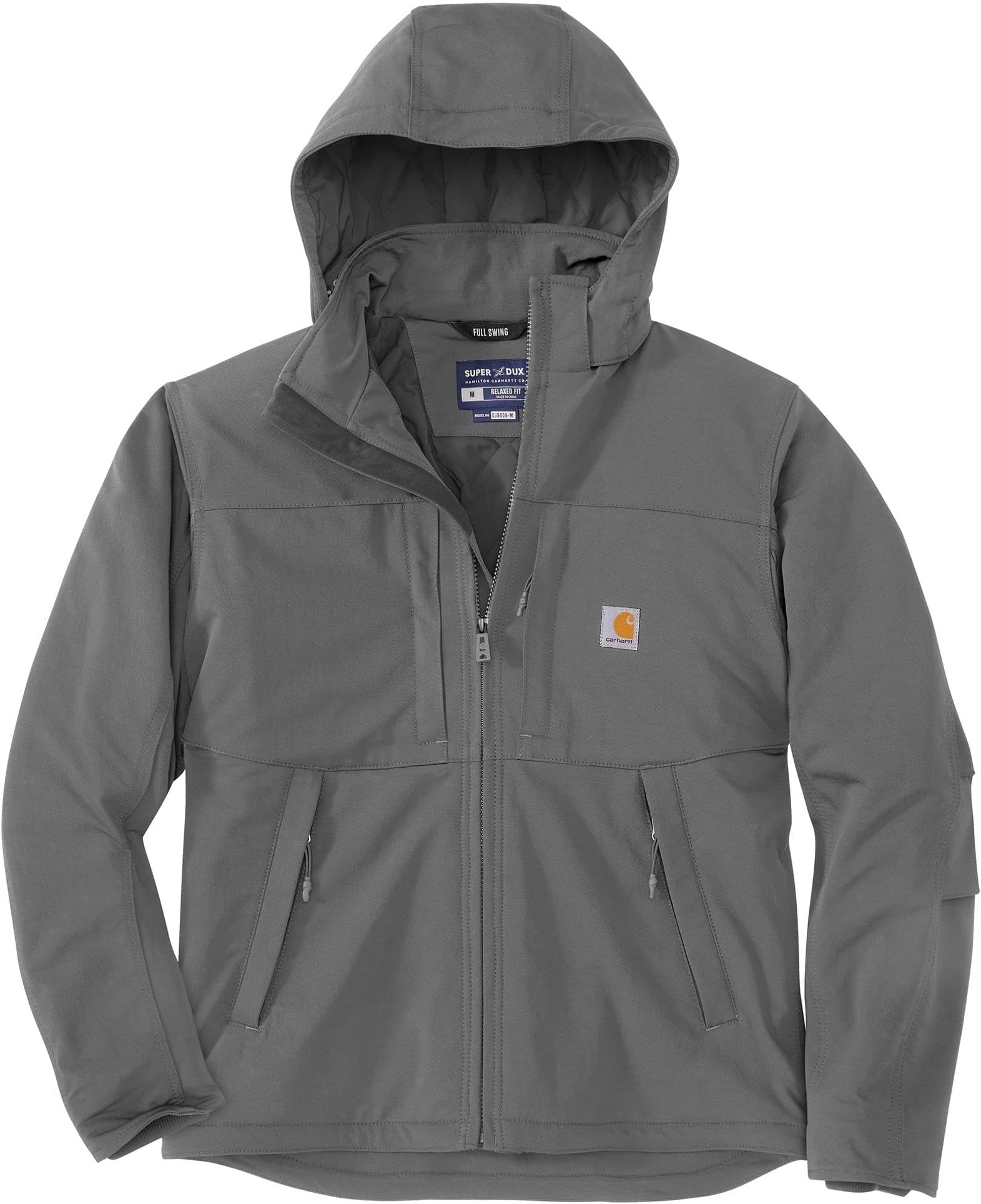цена Куртка Super Dux Relaxed Fit Insulated Jacket Carhartt, цвет Steel