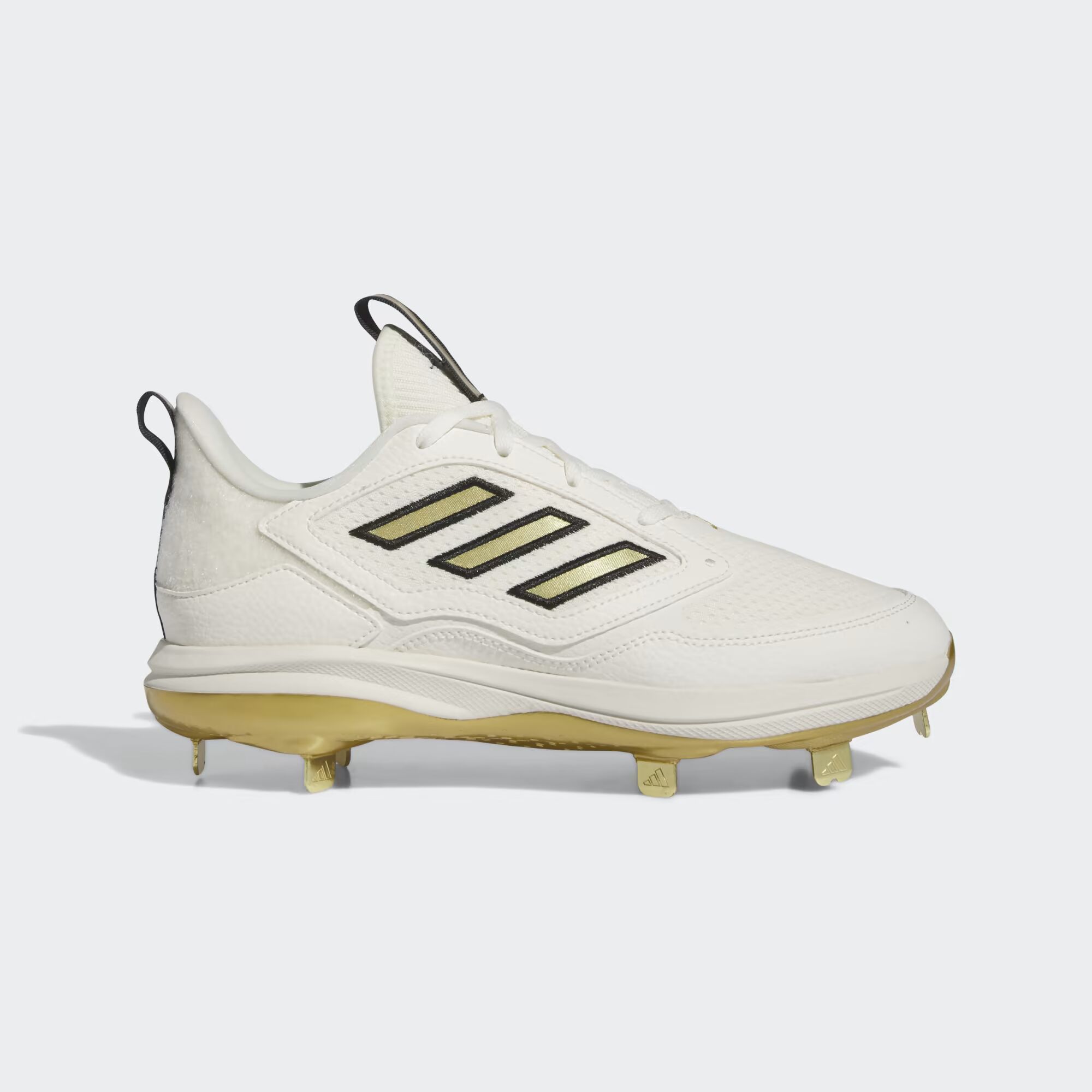 

Элитные бутсы PureHustle 3 Adidas, цвет Off White/Gold Metallic/Core Black