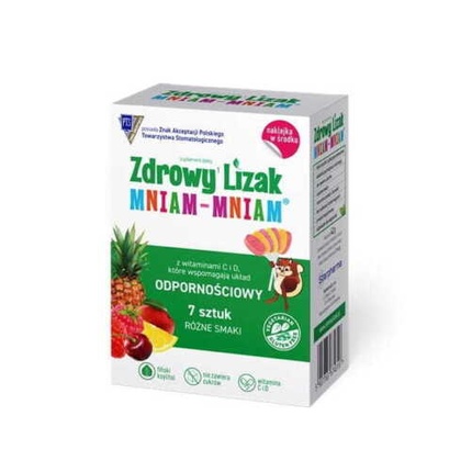 Смесь вкуса леденцов с витаминами для безглютеновой резистентности, 42 г — упаковка из 7 шт. Pięć Przemian