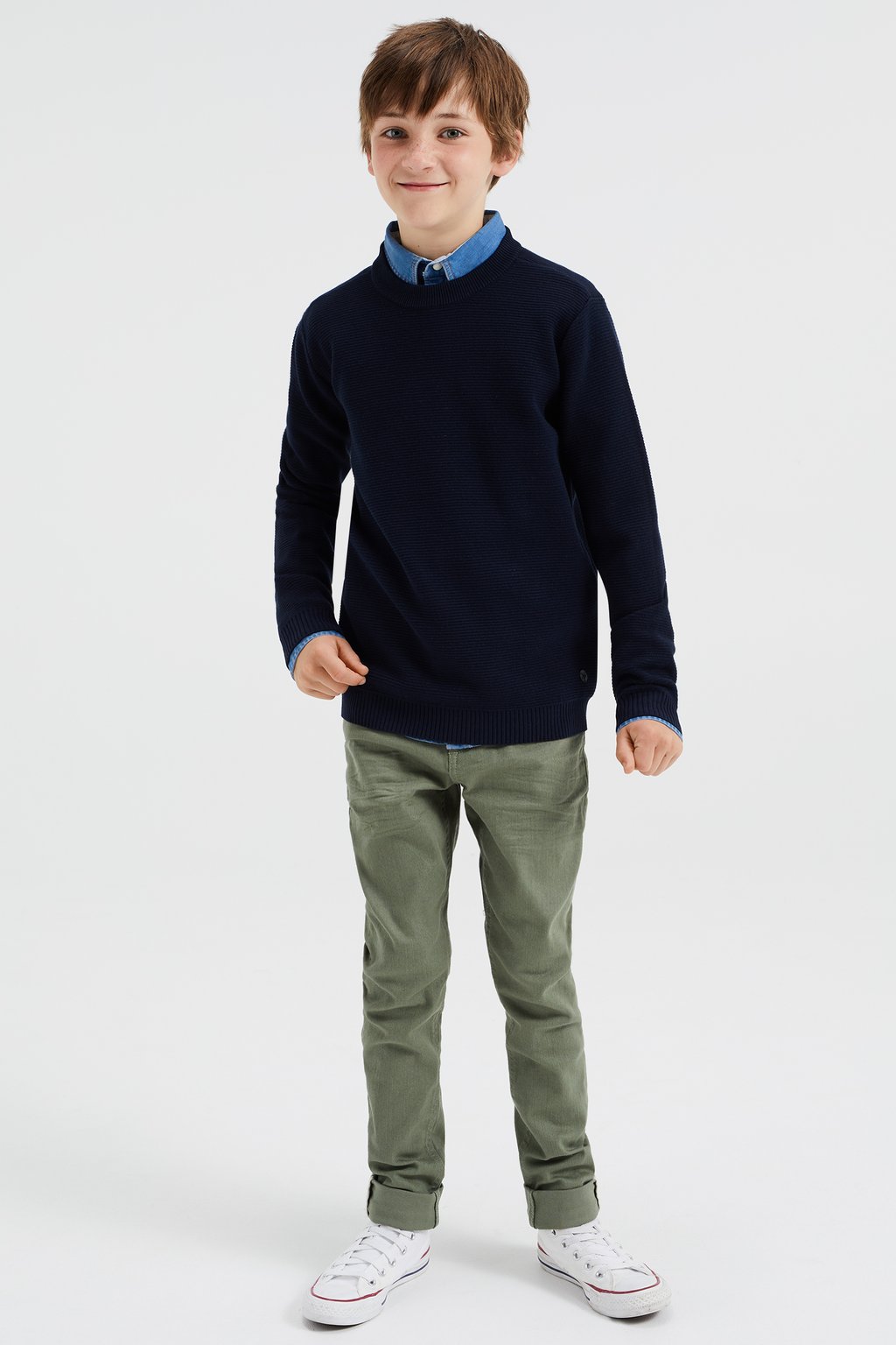 Вязаный свитер MET STRUCTUUR WE Fashion, цвет blue