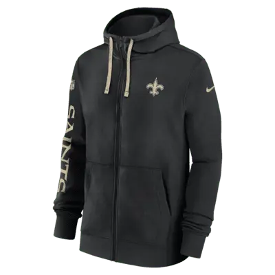 

Худи Nike New Orleans Saints Sideline Team Issue Club, черный