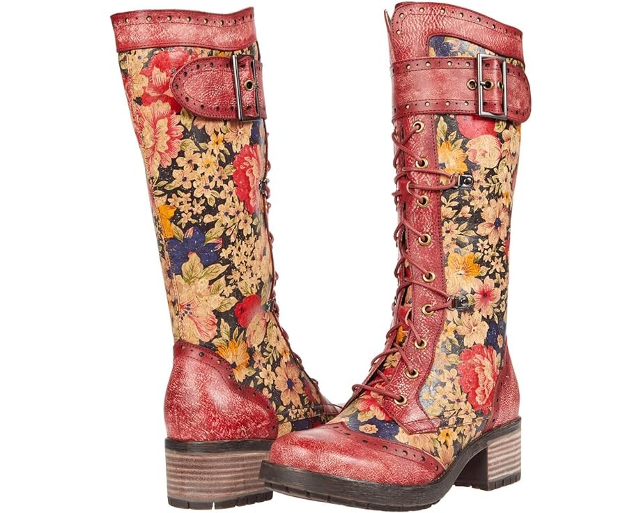 

Ботинки L'Artiste by Spring Step Kisha-Flora, цвет Red Multi