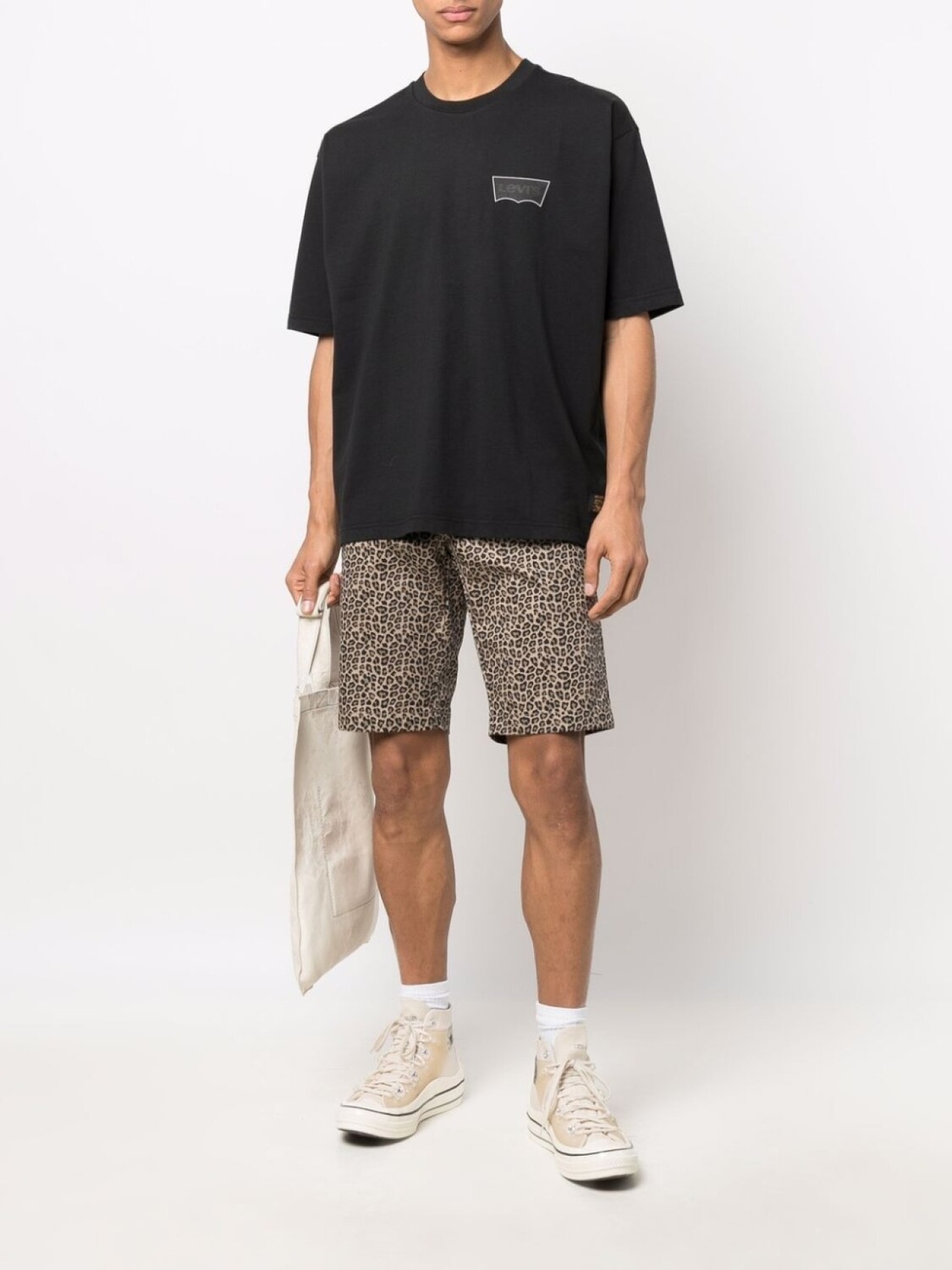 

Levi's футболка с логотипом, черный
