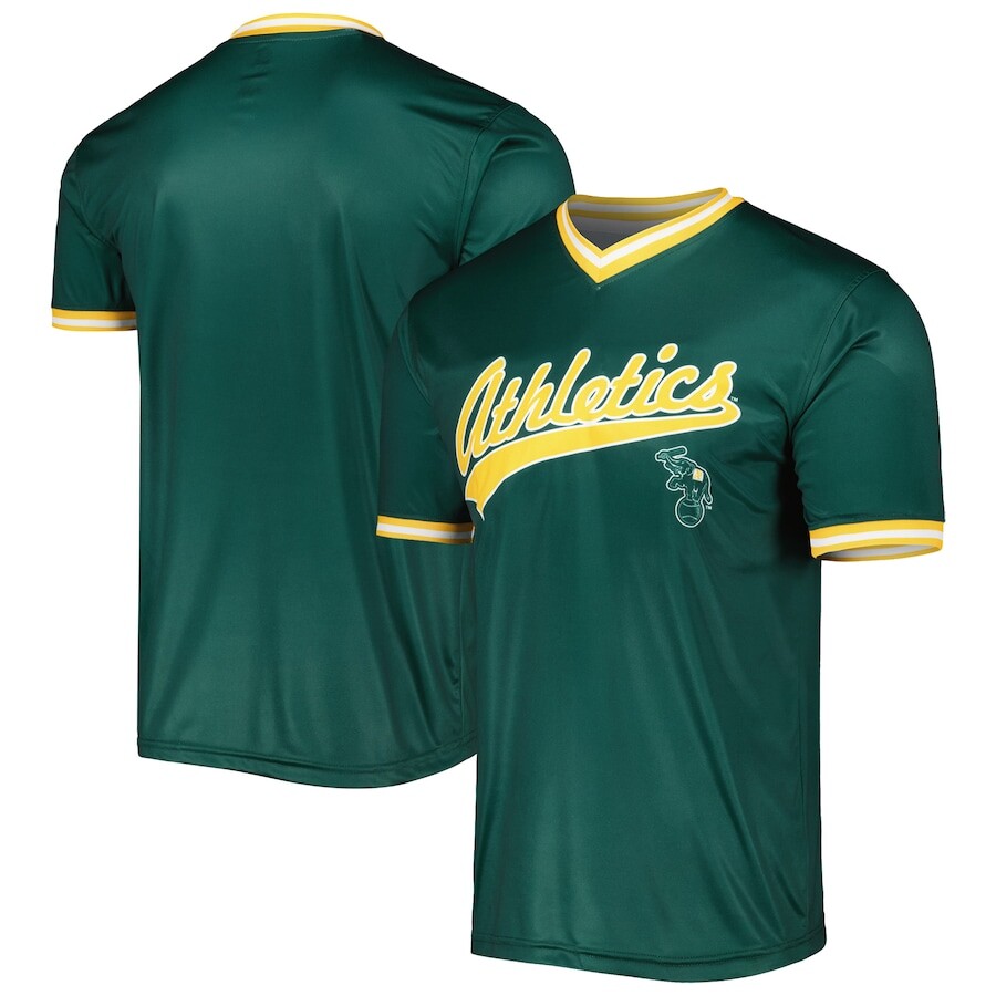 

Джерси Stitches Oakland Athletics, зеленый