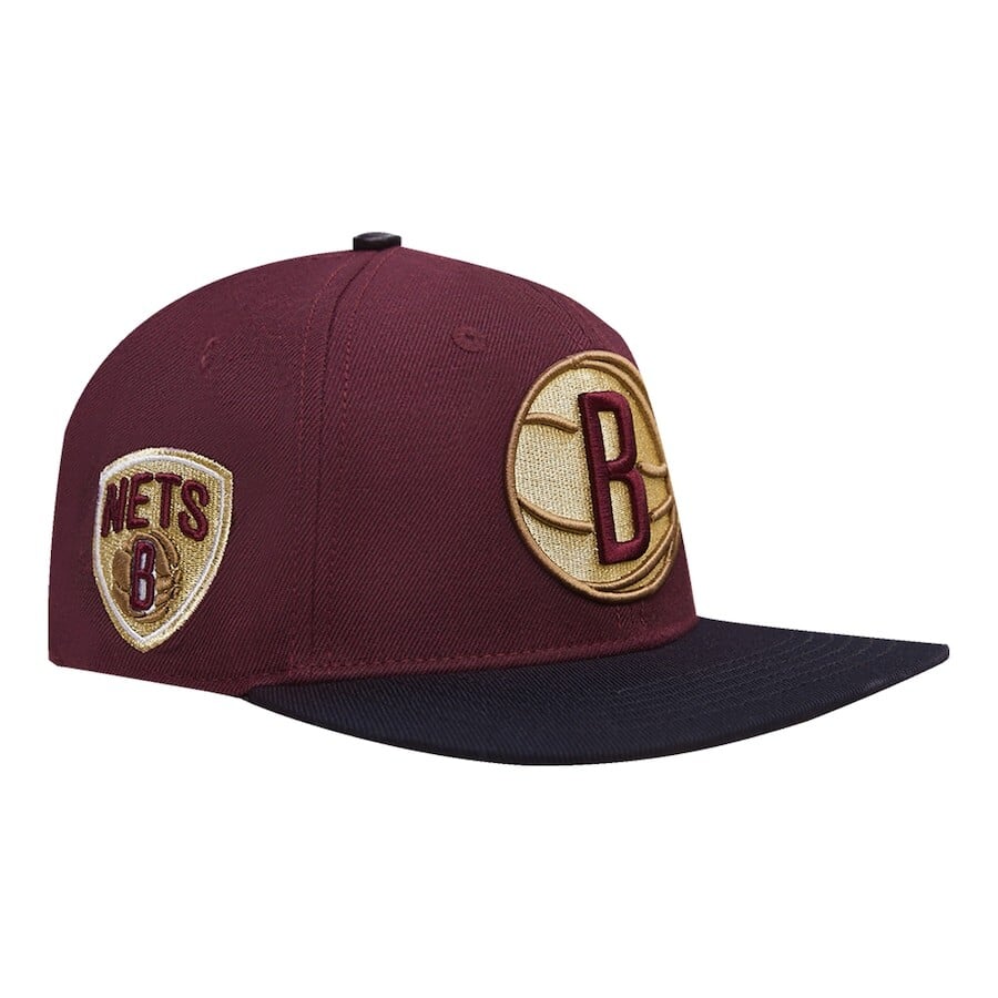 

Бейсболка Pro Standard Brooklyn Nets, бордовый