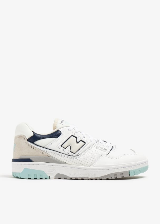 Кроссовки New Balance BB550, белый кроссовки new balance bb550 unisex white