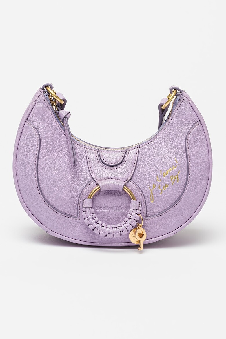 

Кожаная сумка See By Chloé, фиолетовый