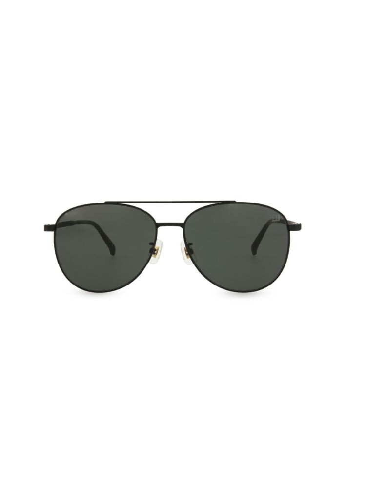 

Солнцезащитные очки-авиаторы 59MM Dunhill, черный