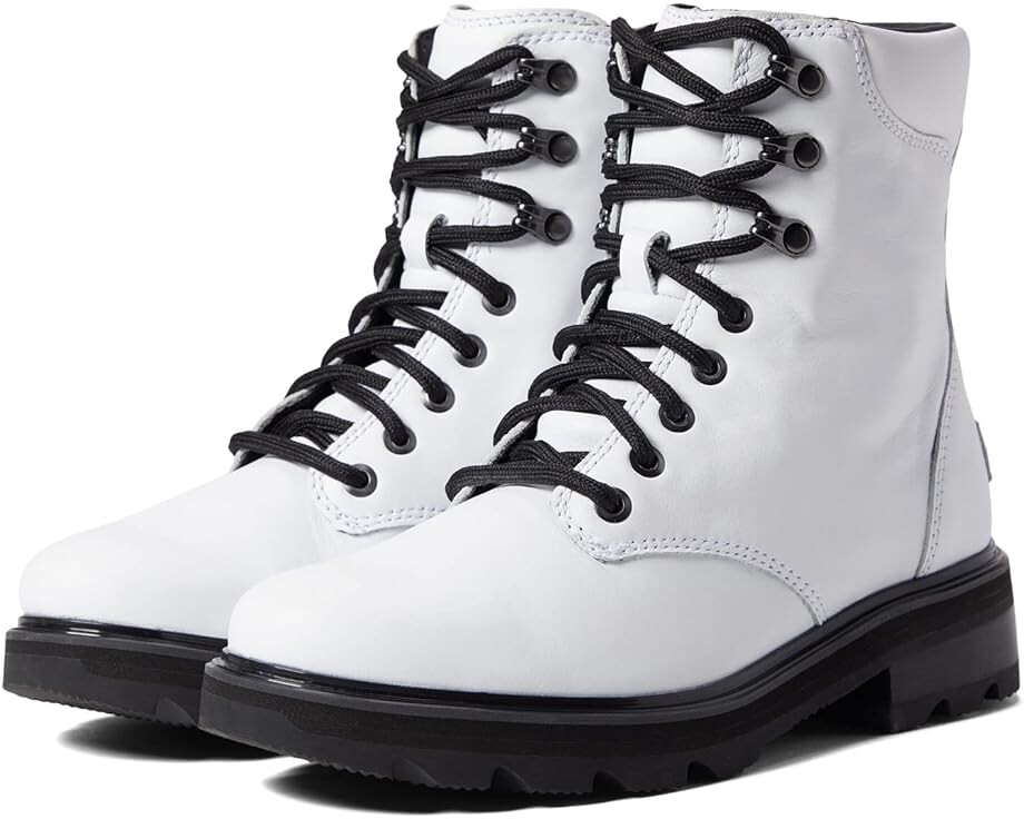 

Ботинки SOREL Lennox Lace STKD Waterproof, цвет White/Black