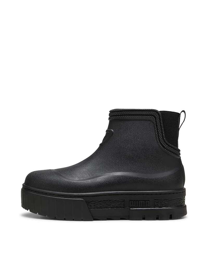 

Черные резиновые сапоги Puma Mayze