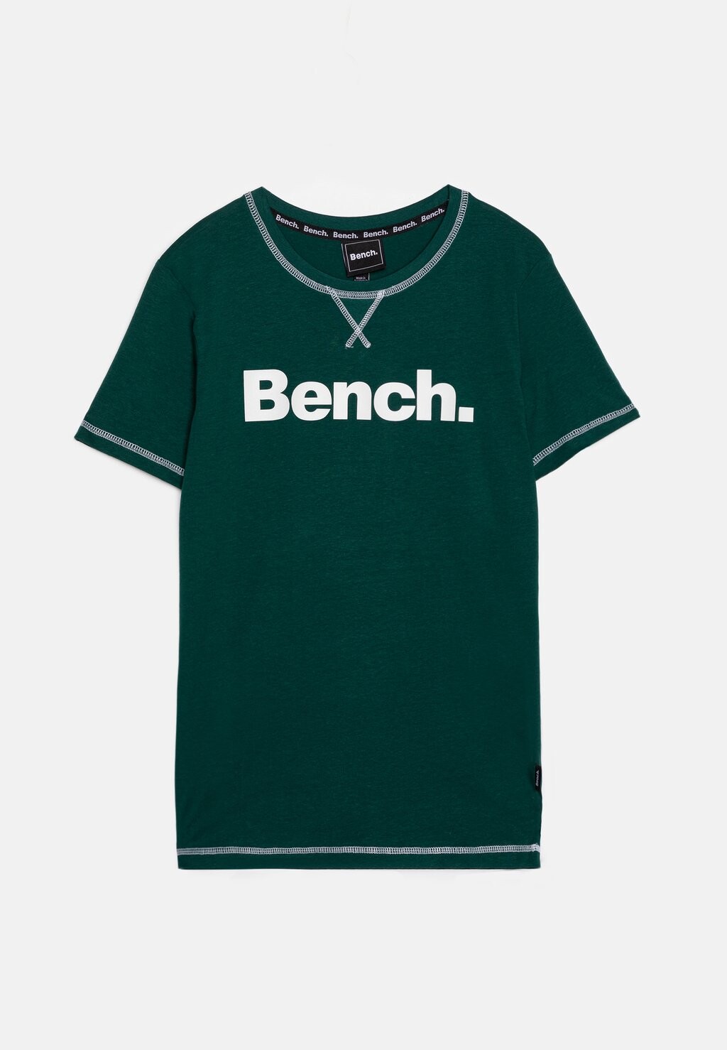 

Футболка с принтом Bench, темно-зеленый