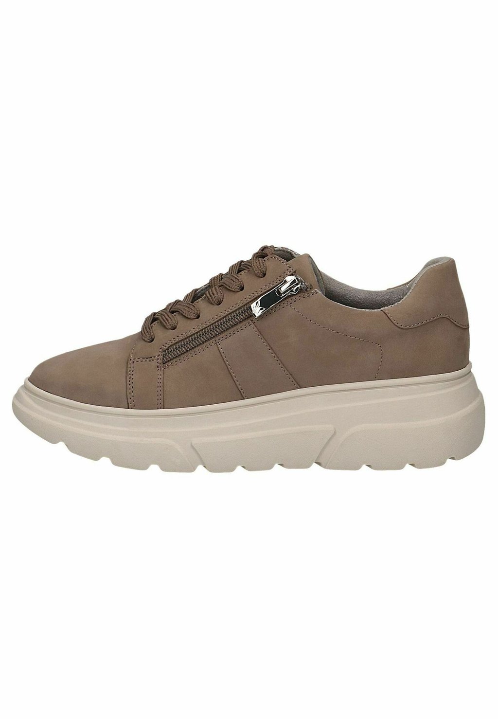 Кроссовки на шнуровке Caprice, коричневый туфли на шнуровке caprice коричневый