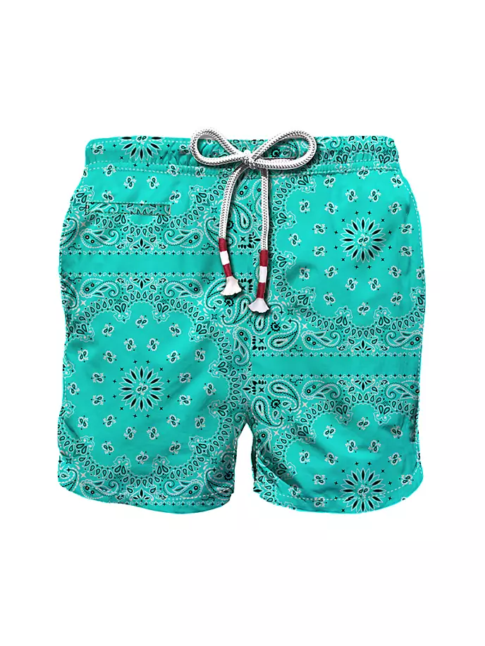 

Бандана-шорты для плавания Mc2 Saint Barth, цвет water blue