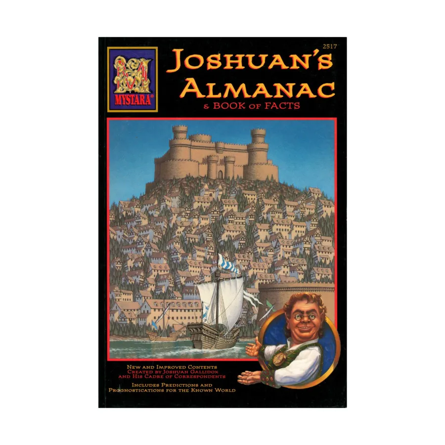 

Joshuan's Almanac, Mystara, мягкая обложка