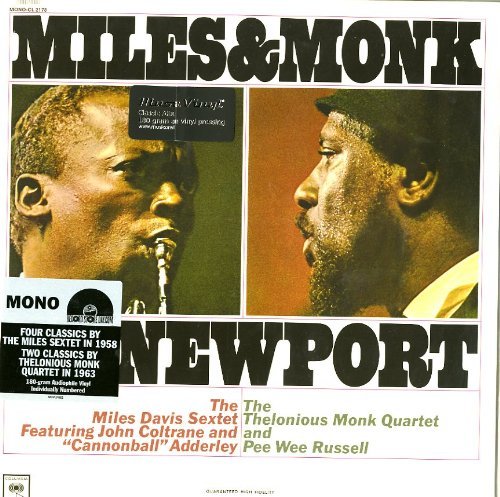 Виниловая пластинка Davis Miles - Miles & Monk At Newport виниловые пластинки music on vinyl miles davis nefertiti lp