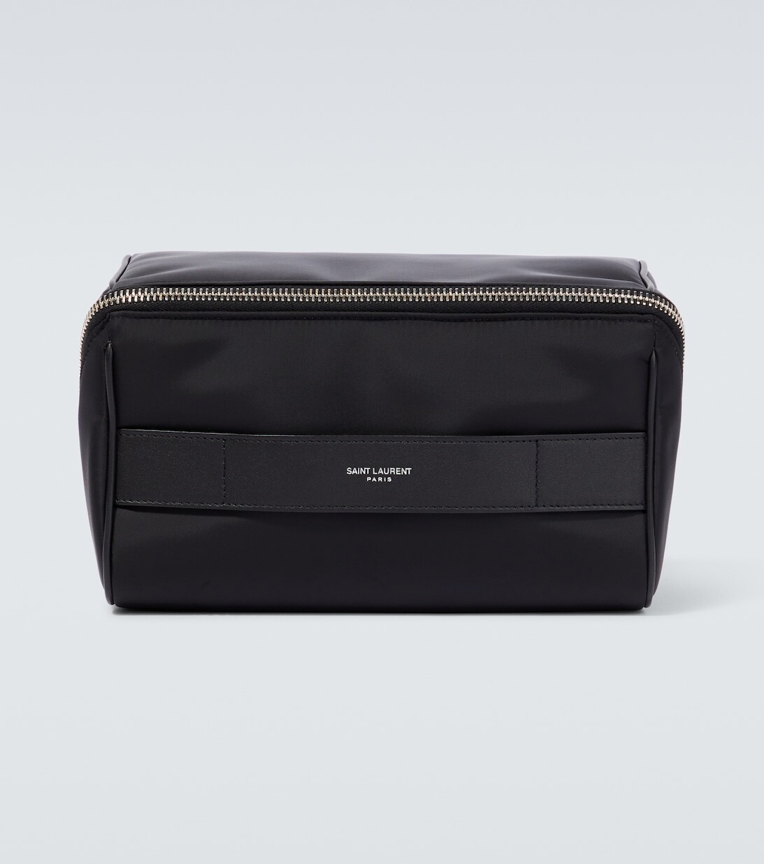 

Сумка с кожаной отделкой Saint Laurent, черный