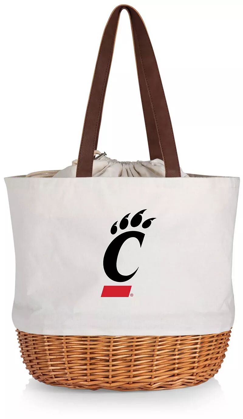 Сумка-корзина из парусины и ивы Picnic Time Cincinnati Bearcats