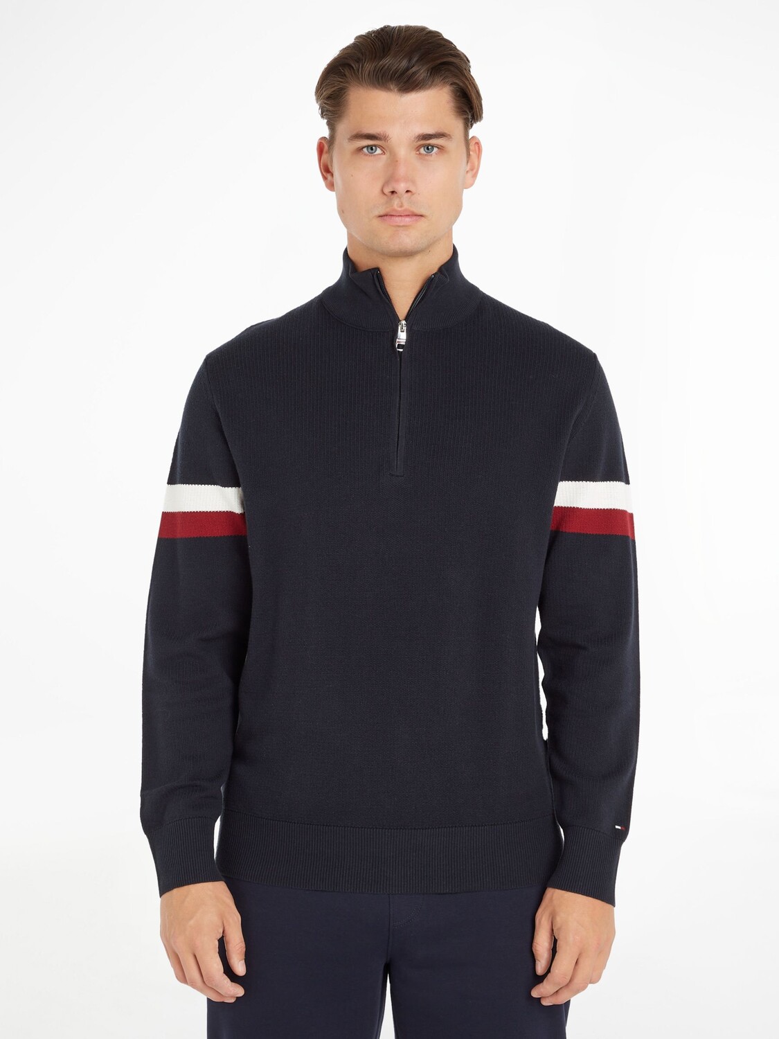 

Джемпер с воротником на молнии Tommy Hilfiger, Desert Sky