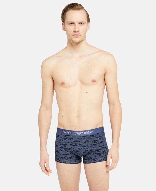 

Трусы-боксеры, 2 шт. Emporio Armani, синий