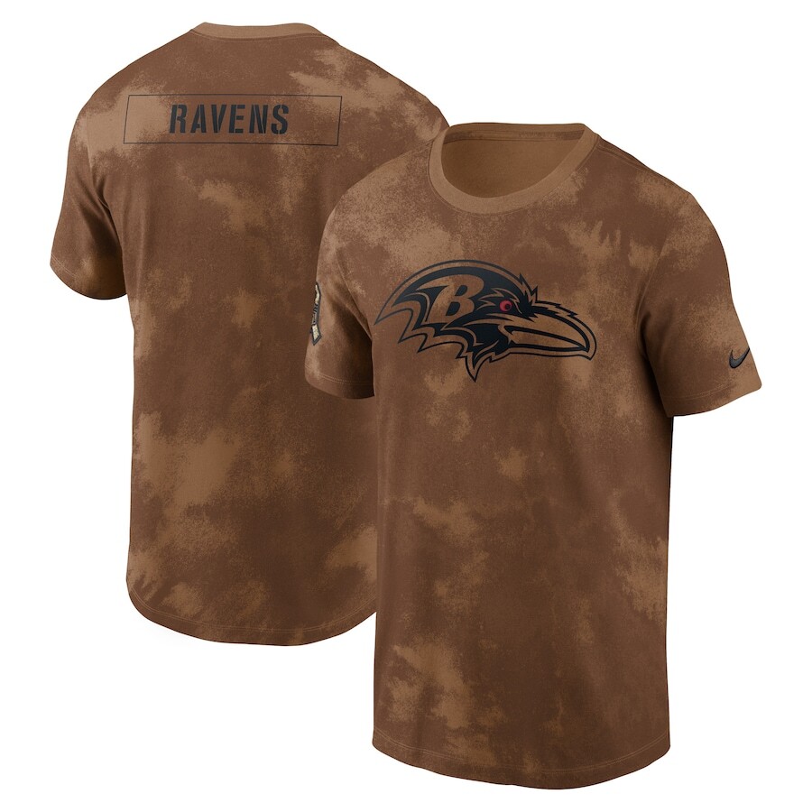 

Футболка с коротким рукавом Nike Baltimore Ravens, коричневый