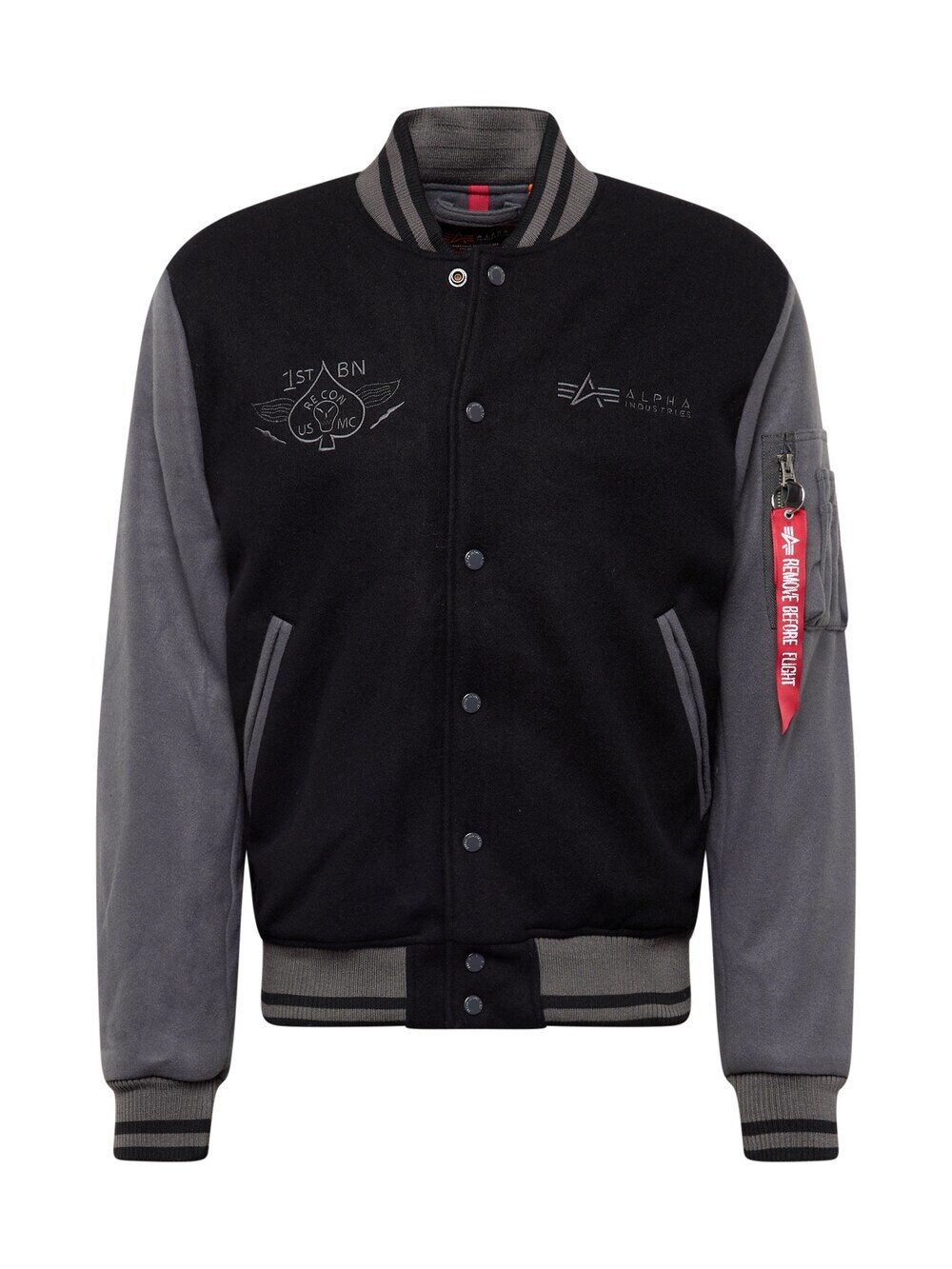 

Межсезонная куртка Alpha Industries Varsity, черный