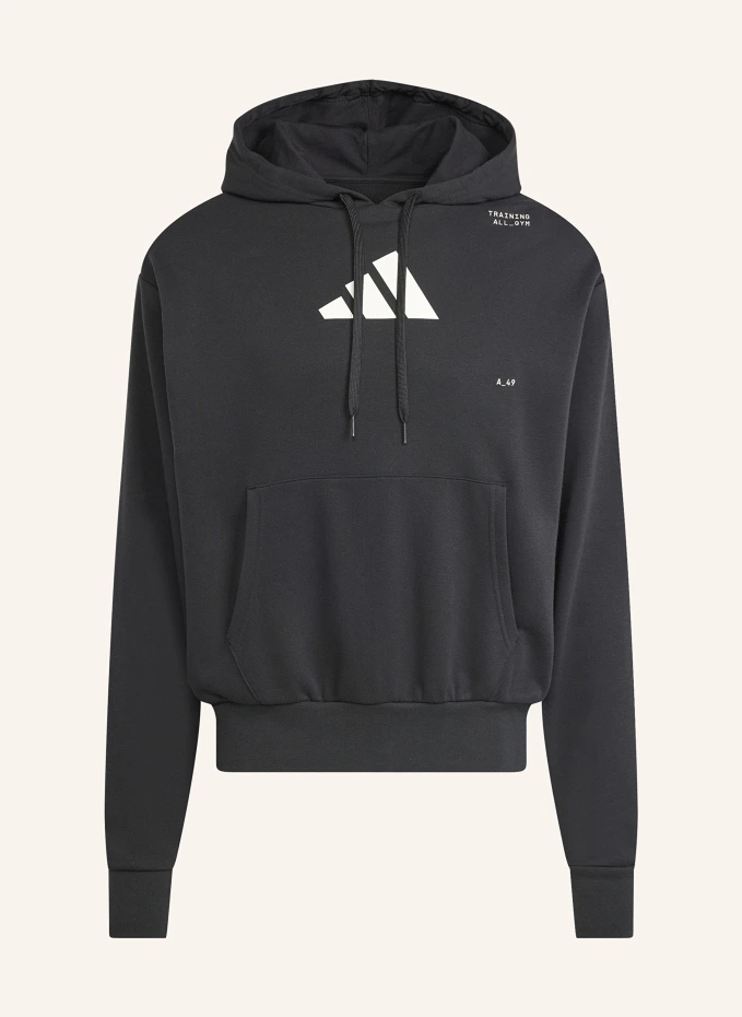 

Толстовка с капюшоном Adidas, черный