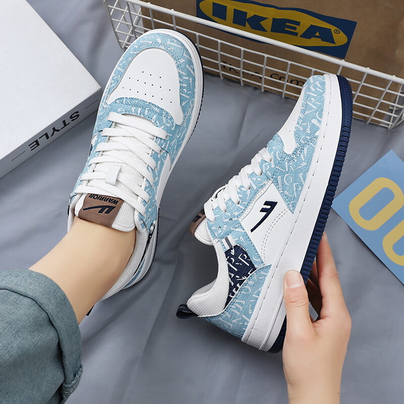 

Кроссовки WARRIOR Skateboarding Shoes Unisex Low-top, синий