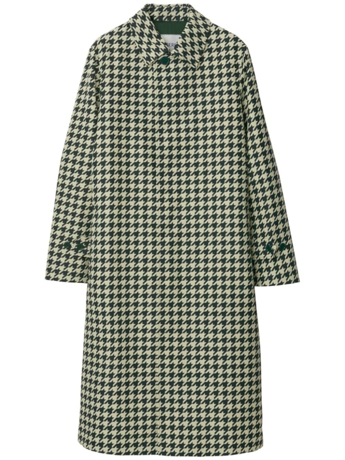 

Burberry пальто в ломаную клетку, нейтральный цвет