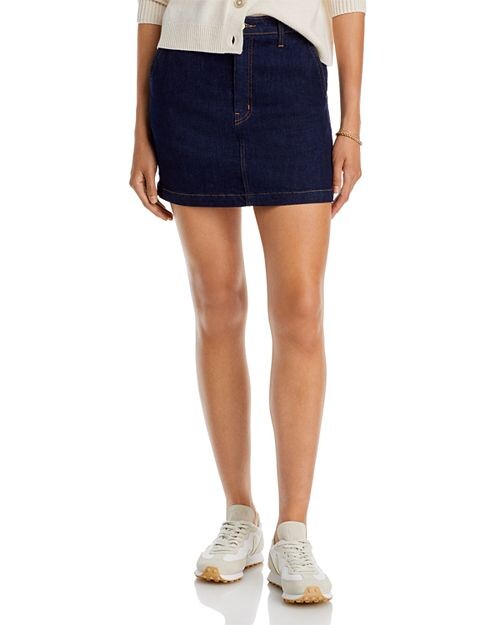 

Мини-юбка приталенного кроя Dorit Derek Lam 10 Crosby, цвет Blue