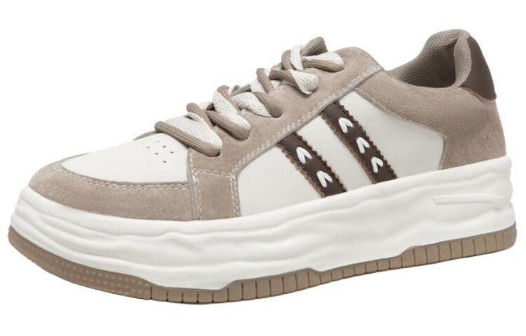 

Кроссовки C°BANNER Skateboarding Shoes Women's Low-top, бежевый