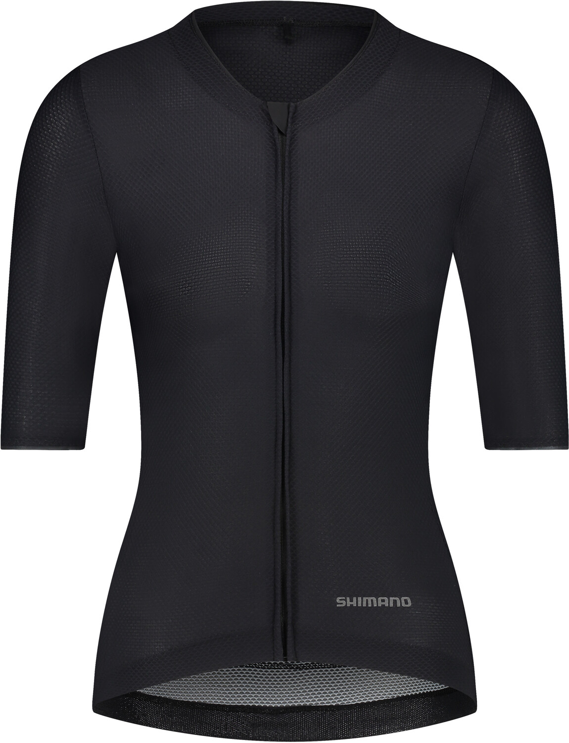 Спортивная футболка SHIMANO Woman's Short Sleeves Jersey PIUMA, черный