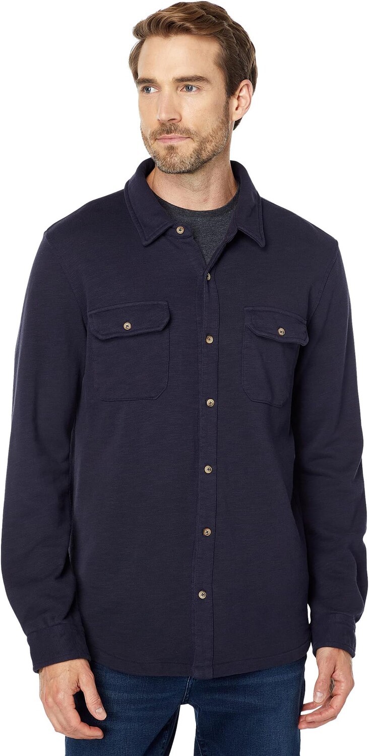 

Рубашка Mod-o-doc CPO Overshirt Slub French Terry, цвет Midnight