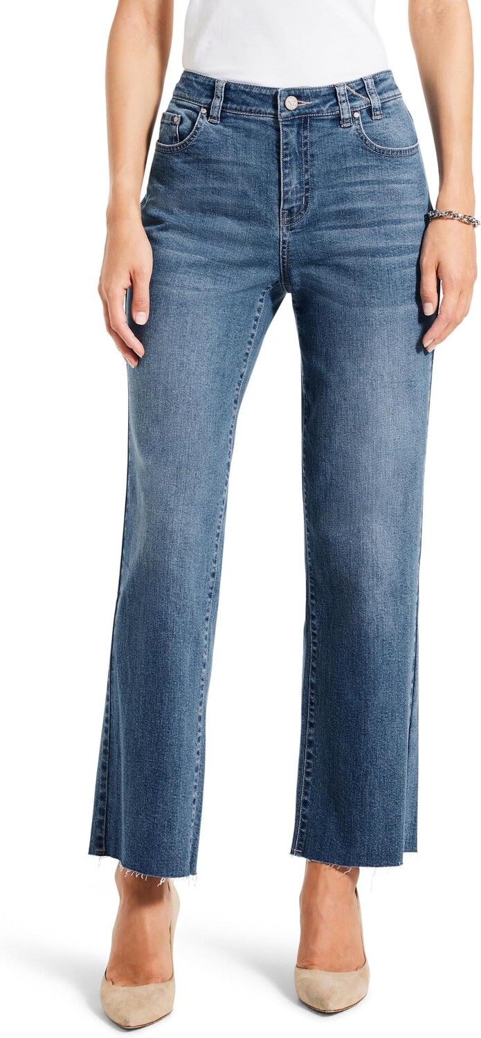 

Джинсы 28" Mid Rise Ankle Boyfriend Jeans NIC+ZOE, цвет Horizon