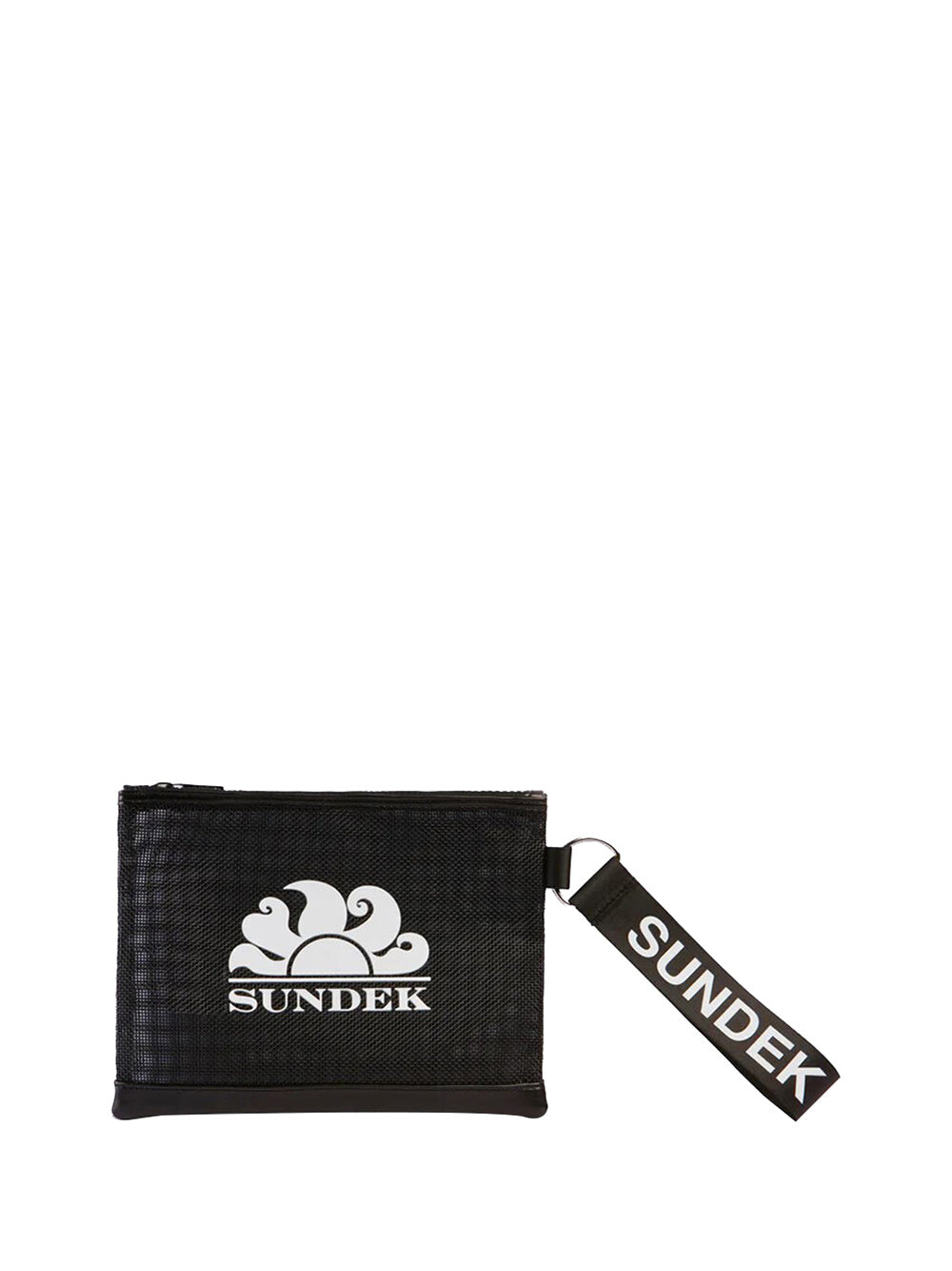 

Черный женский клатч Sundek