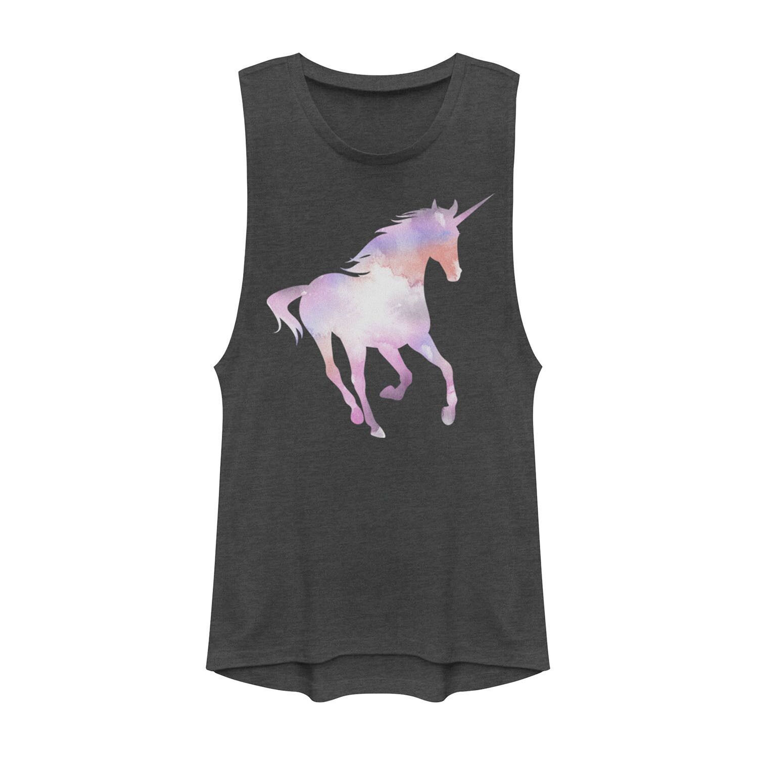 

Футболка с мускулистым силуэтом Cosmic Unicorn для юниоров