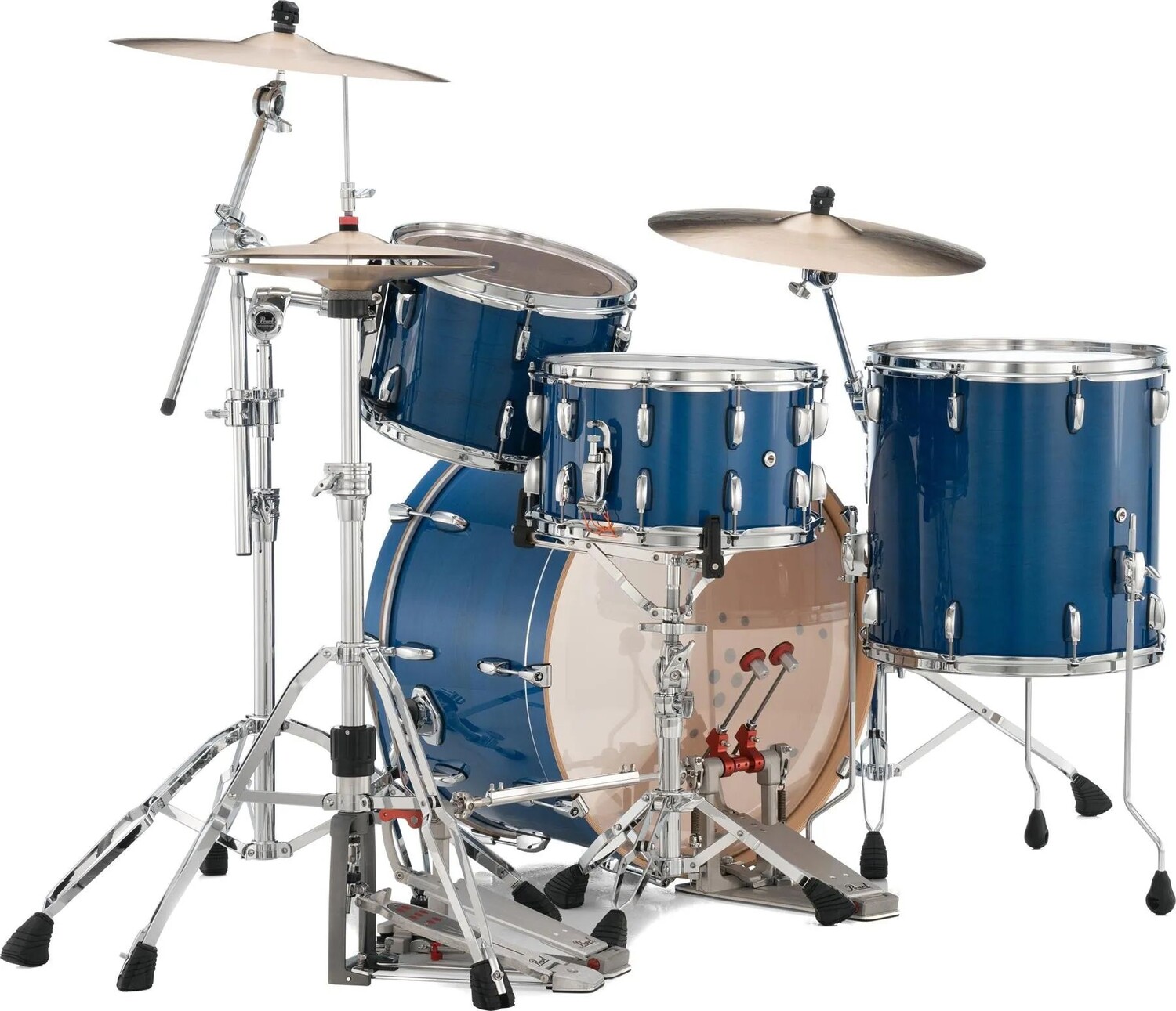 

Набор из трех ракушек New Pearl Professional Maple — прозрачный синий