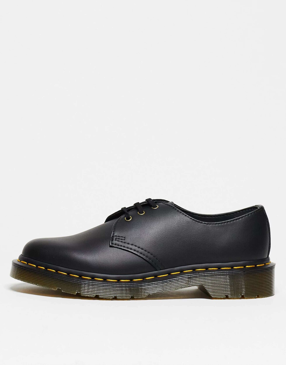 Черные туфли с 3 люверсами Dr Martens Vegan 1461 Felix Felix туфли на платформе vegan 1461 mono felix dr martens