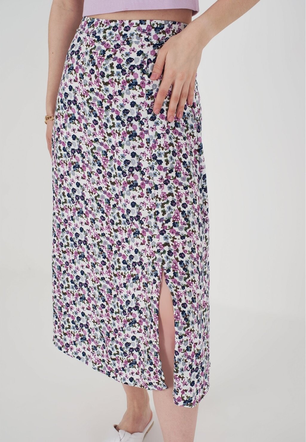 

Юбка А-силуэта PATTERNED Herita, цвет white
