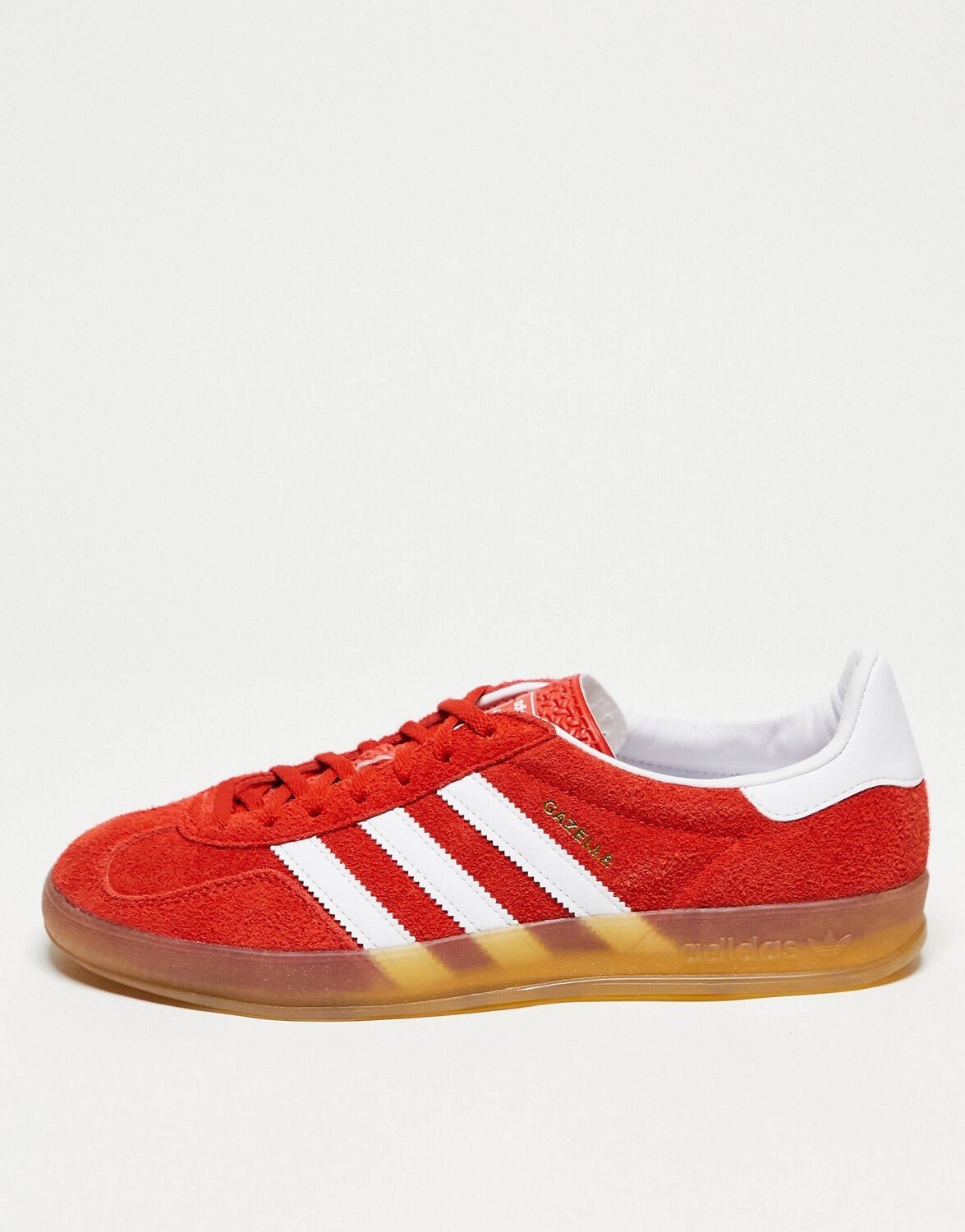 

Красные кроссовки на резиновой подошве adidas Originals Gazelle Indoor