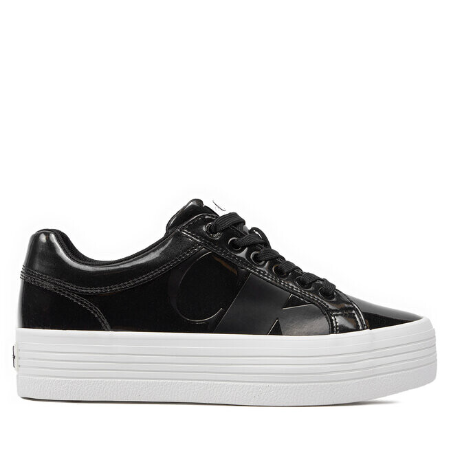 

Кроссовки Calvin Klein Jeans Bold Vulc Flatf Low Lth Nbs Mr YW0YW01408 Black/Bright White 0GM, черный