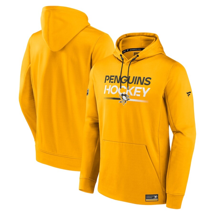 

Пуловер с капюшоном Fanatics Branded Pittsburgh Penguins, золотой